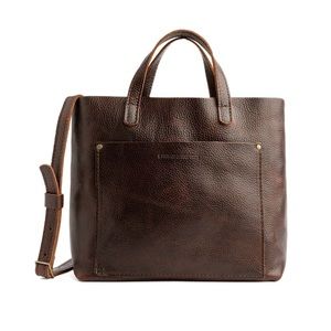 Portland Leather Goods MEDIUM CROSSBODY TOTE